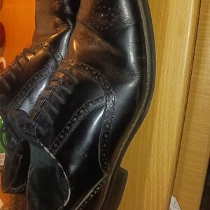 Stacey Adams TINSLEY MEN'S BUFFALO LEATHER WING UP OXFORD SHOES